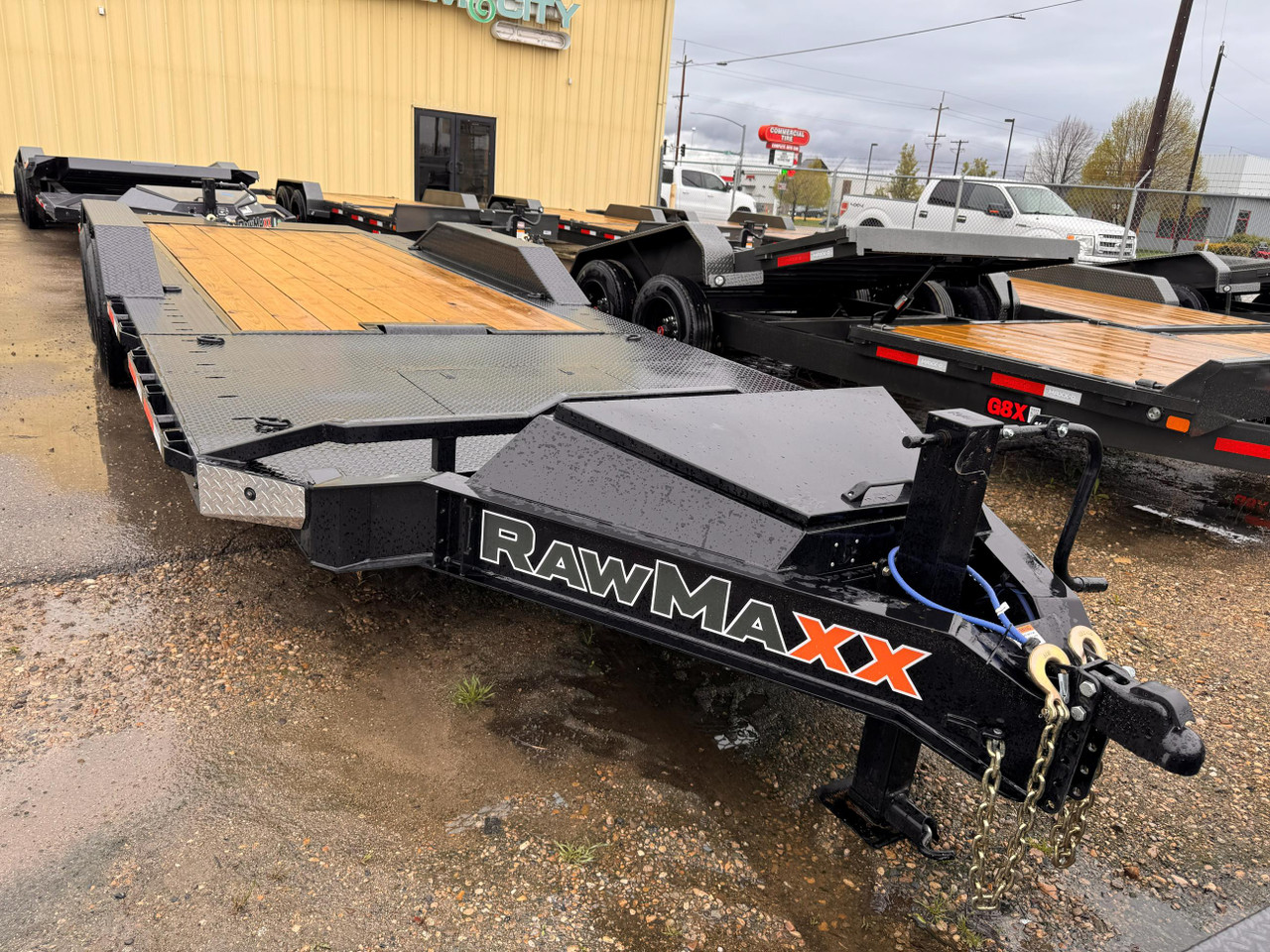Raw Maxx 2026 GTX 102"x22' Gravity Tilt Trailer | Tandem Axle 16K