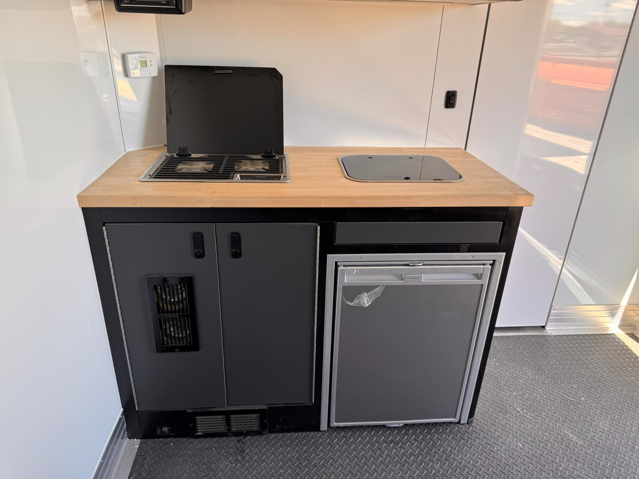 Rover 2024 Weekender 100"x24' Powersports Trailer | Tandem Axle 9.99K, BATHROOM, COOKTOP
