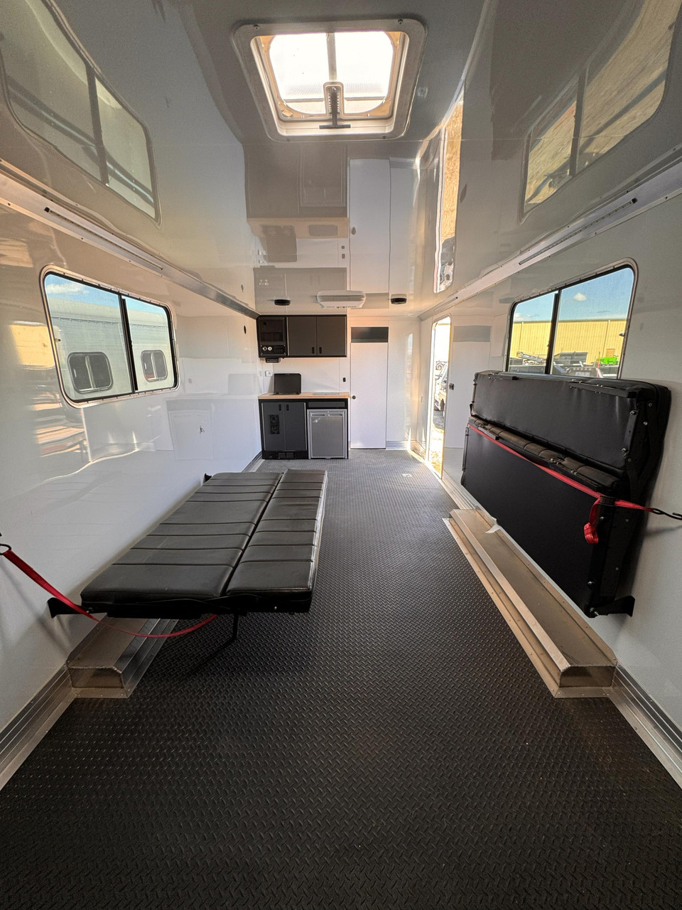 Rover 2024 Weekender 100"x24' Powersports Trailer | Tandem Axle 9.99K, BATHROOM, COOKTOP
