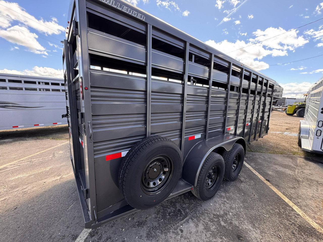 Titan 2026 Challenger Basic 72"x20' Stock Trailer | Tandem Axle 14K