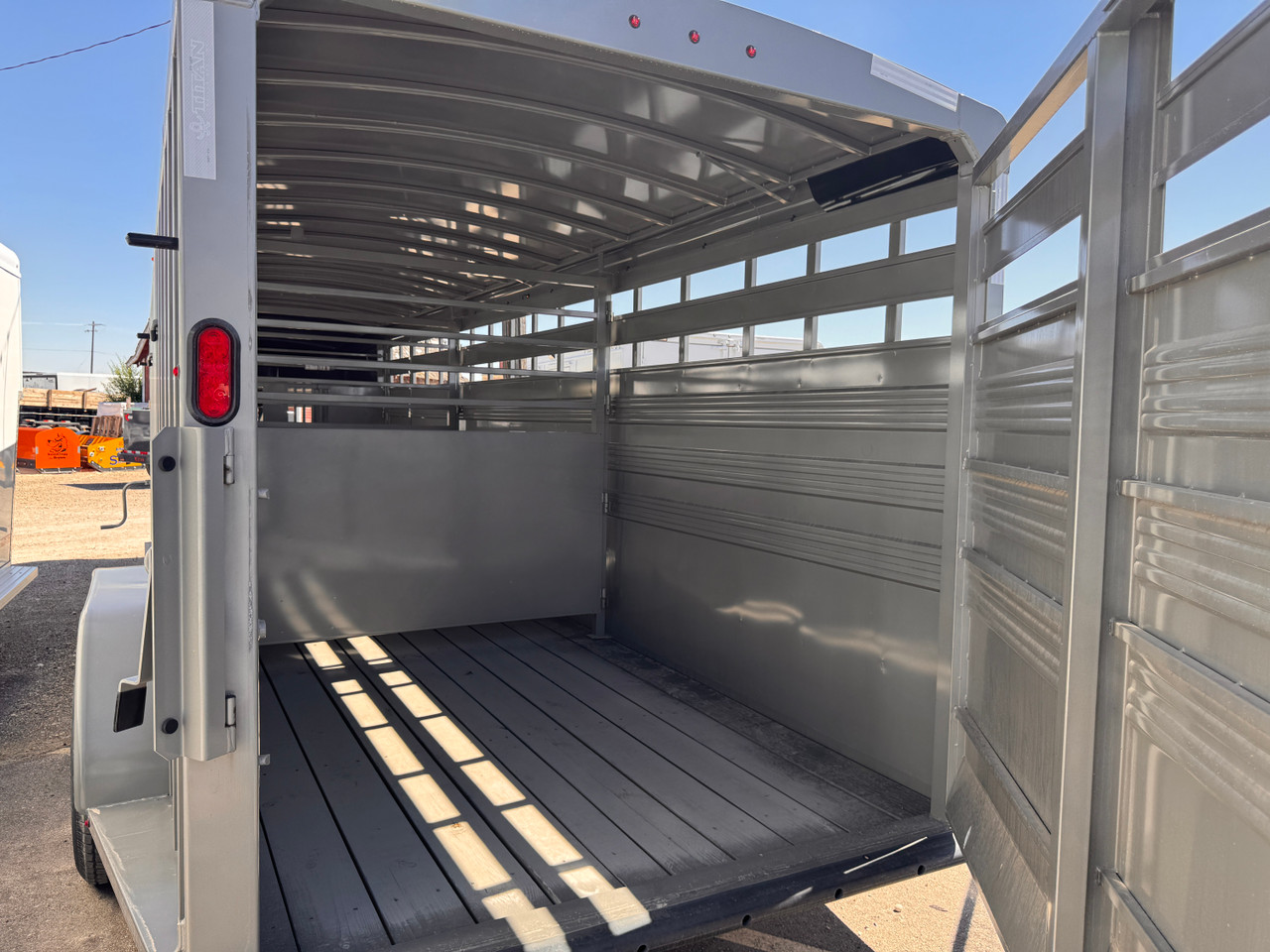 Titan Trailers 2026 STANDARD 80"X24' Stock Trailer | Tandem Axle Axle 14K, Tack Storage, Rear Escape Door