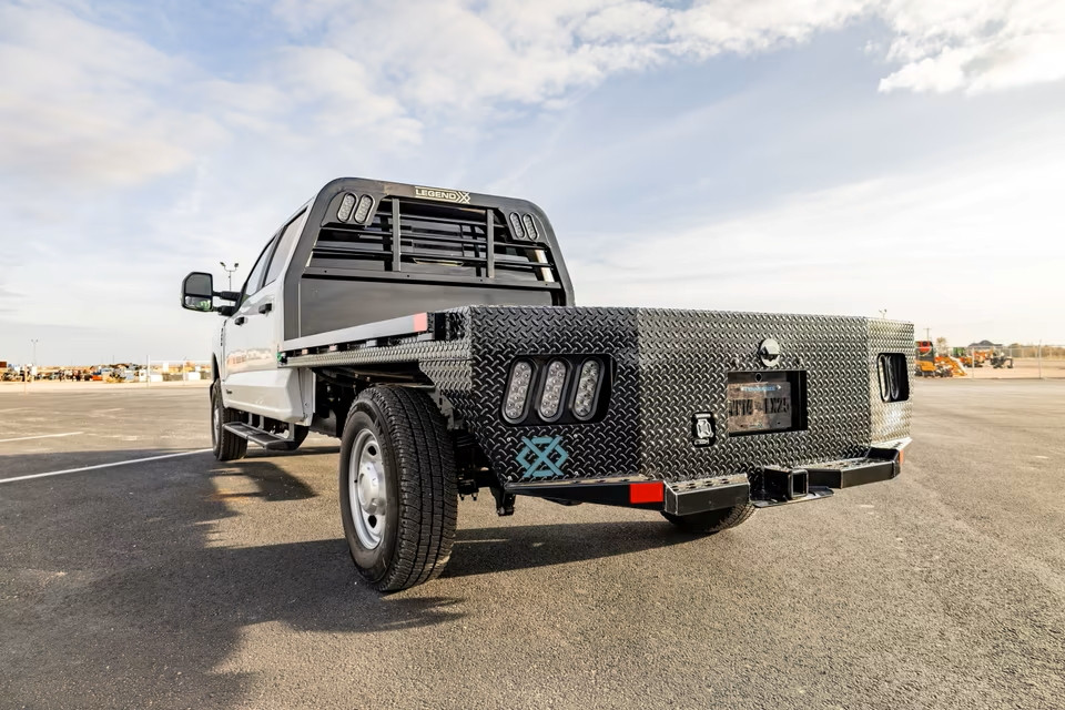 Legend X Spartan Steel Pickup Flatbed | Multiple Bed Sizes