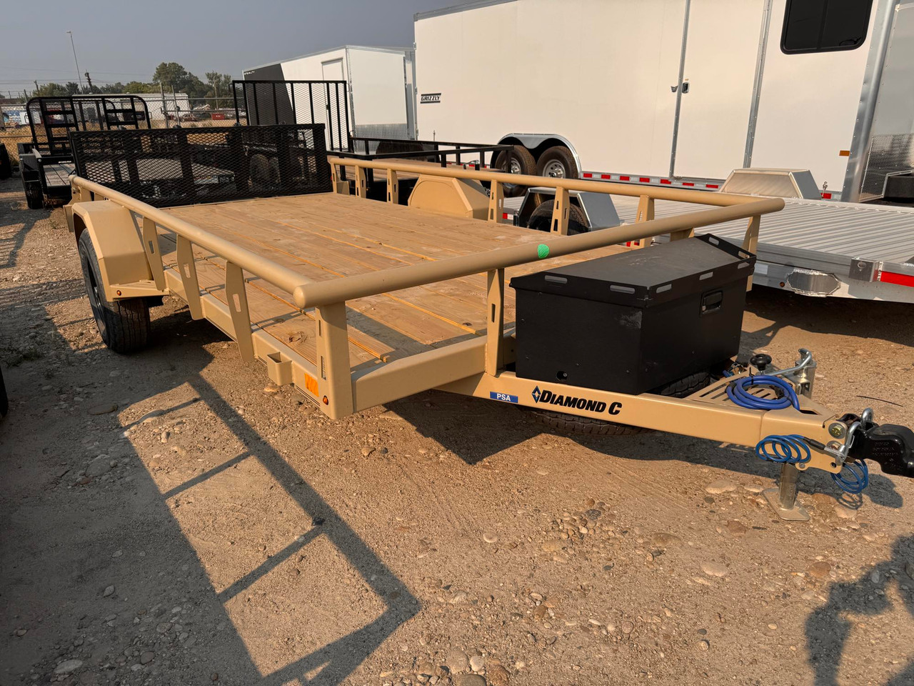 Diamond C Trailers 2026 PSA106 83"X14' Utility Trailer | Single Axle Axle 5K