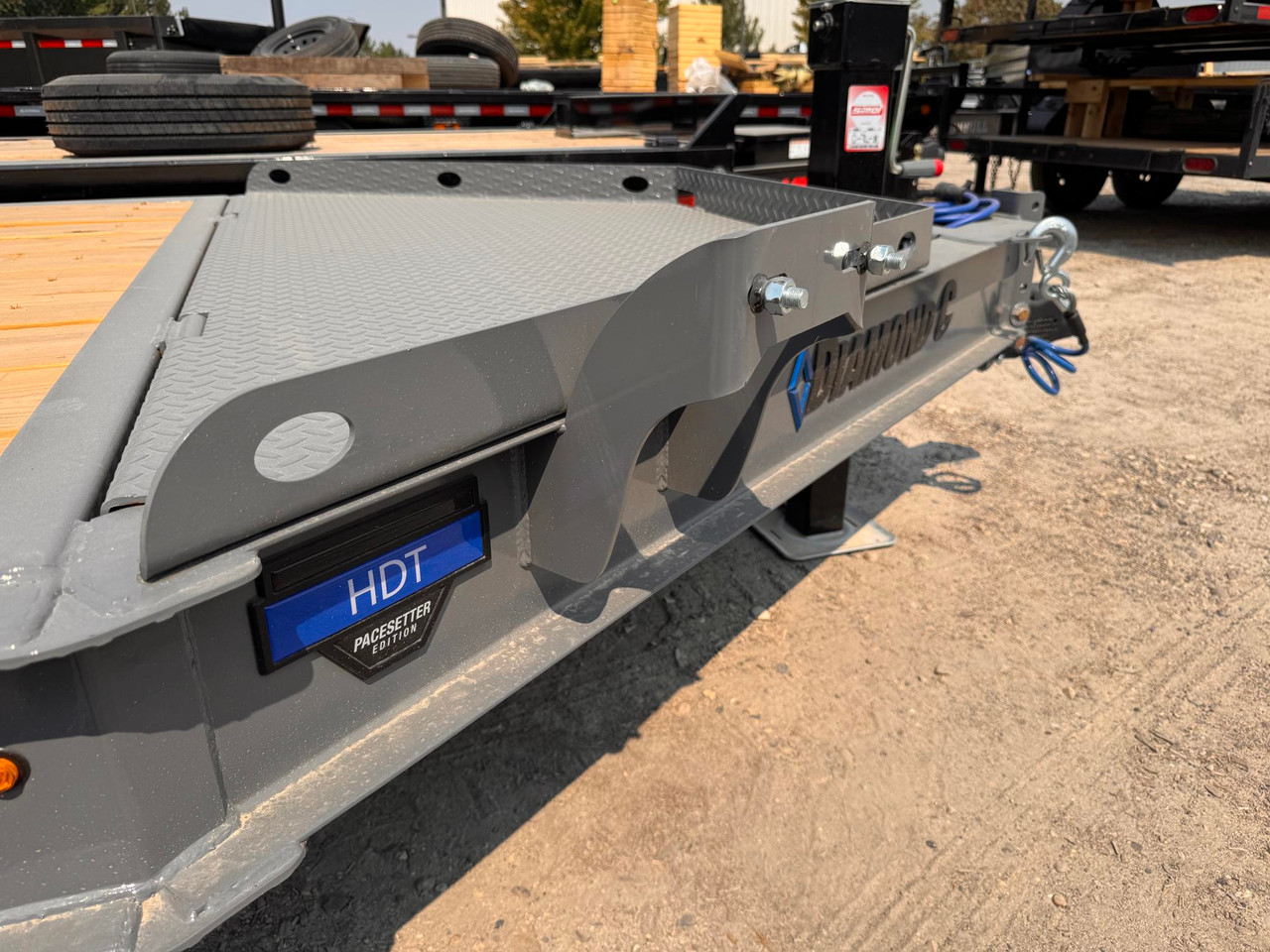Diamond C Trailers 2026 HDT207 Pacesetter 82"X20' Tilt Trailer | Tandem Axle, (3/16 fender, 12" oc, fork holder) 2 Speed Jack, Spare