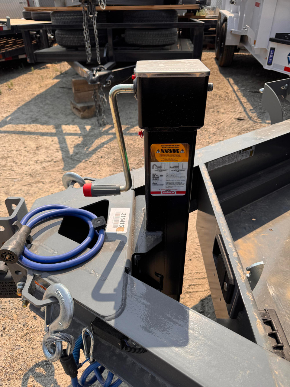 Diamond C Trailers 2026 HDT207 Pacesetter 82"X20' Tilt Trailer | Tandem Axle, (3/16 fender, 12" oc, fork holder) 2 Speed Jack, Spare