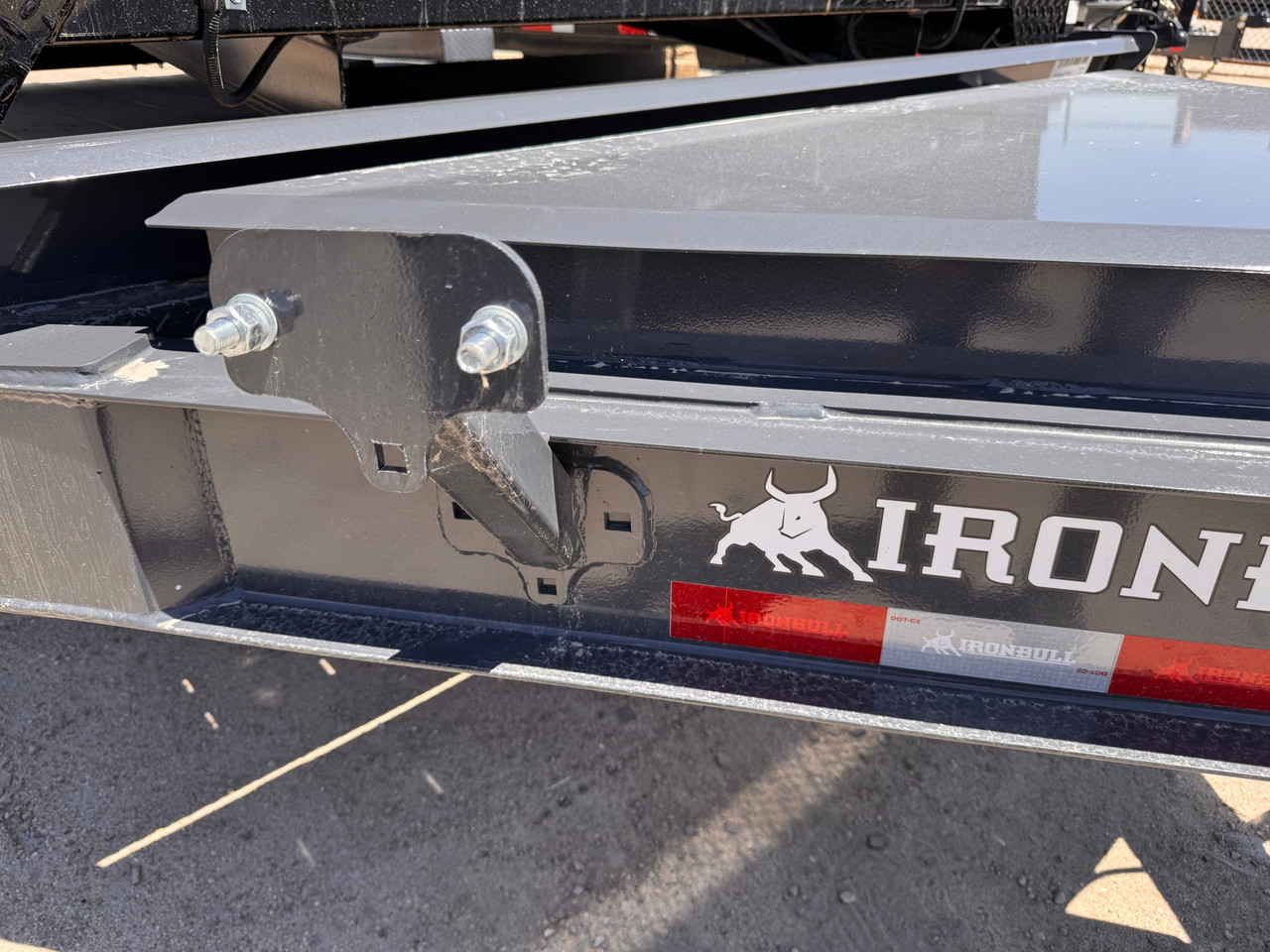 Iron Bull Trailers 2026 TWB 84"X20' Gravity Tilt Trailer | Tandem Axle Axle 14K, 8" I-Beam, 16" OC Crossmembers, XL Tool Box, Removable Fenders