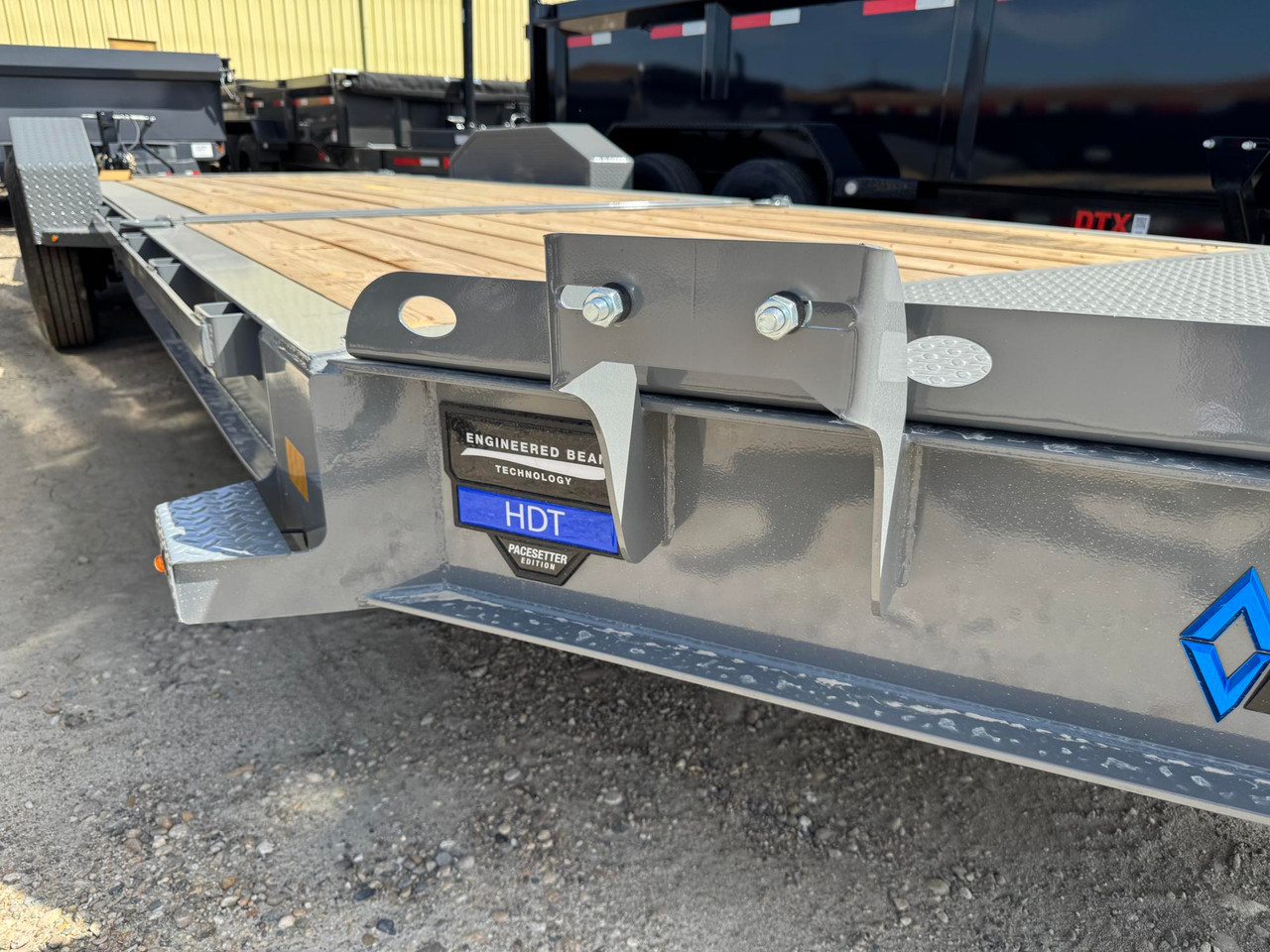 Diamond C Trailers 2026 HDT208 Pacesetter 80"X22' TIlt Trailer | (3/16 fender, 12" oc, fork holder) 2 Speed Jack, Spare