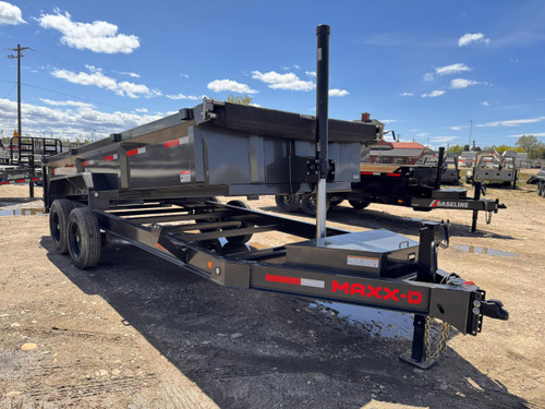 Maxx-D 2025 DTX 83"x16' Telescopic Dump Trailer | Tandem Axle 16K