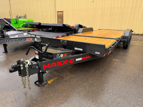 Maxx-D 2026 G8B 83"x22' Low Profile Gravity Tilt Trailer | Tandem Axle 16K