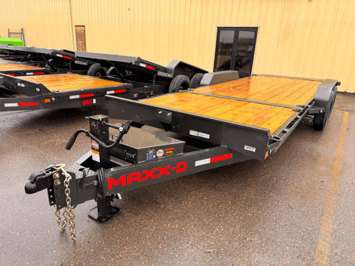 Maxx-D 2026 G8B 83"x22' Low Profile Gravity Tilt Trailer | Tandem Axle 16K