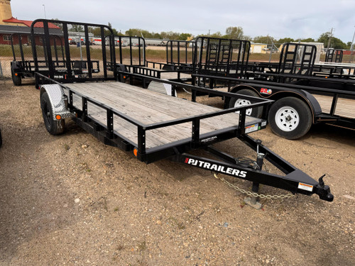 P.J. 2025 U2 72"x12' Utility Trailer | Single Axle