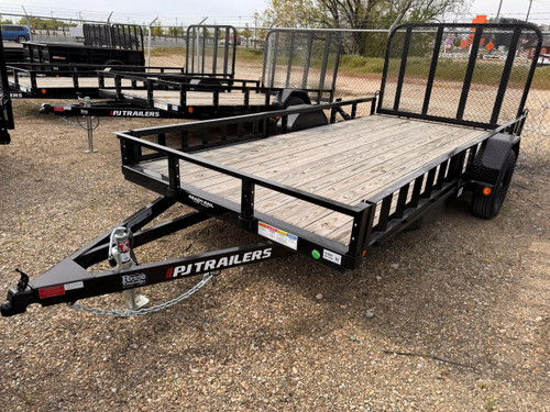 P.J. 2025 U7 77"x14' Utility Trailer | Single Axle