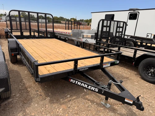 P.J. 2027 U8 83"x14' Utility Trailer | Single Axle