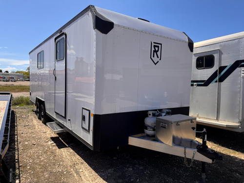Rover 2024 Weekender 100"x24' Powersports Trailer | Tandem Axle 9.99K, BATHROOM, COOKTOP