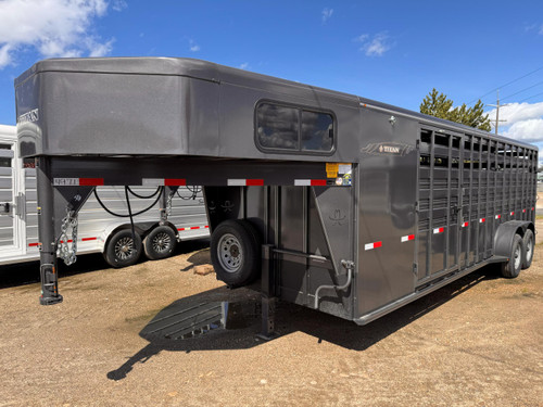 Titan 2026 Standard 72"x24' Stock Combo Trailer | Tandem Axle 14K