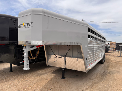 Trails West 2027 Hotshot 84"x24' Stock Trailer | Tandem Axle 18.667K