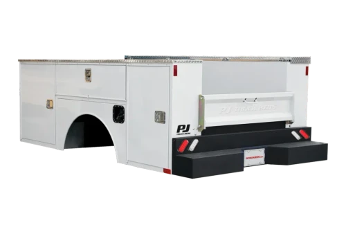 PJ Trailers GUA Aluminum Service Body | Multiple Bed Sizes