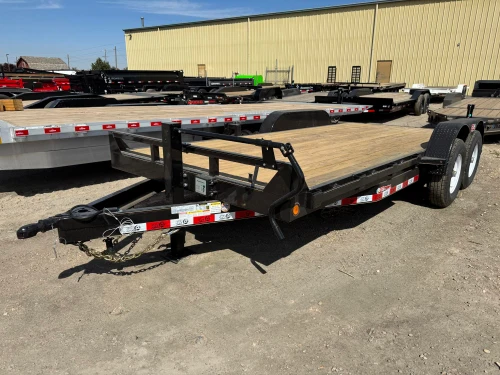 GR Trailers 2026 82"X18' Car Hauler Trailer | Tandem Axle 14K, 6" Channel Frame, Dovetail, Slide In Ramps