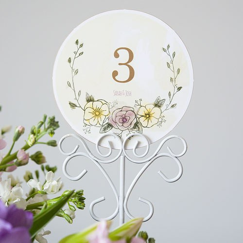 H&W Carte de table florale de 40cm de,40Pcs Metal Wire Table Number Holders, Porte-photos en forme d'anneau doré pour les centres de table,Porte-photos pour H&W Carte de table florale de 40cm de,40Pcs Metal Wire Table Number Holders, Porte-photos en forme d'anneau doré pour les centres de table,Porte-photos pour