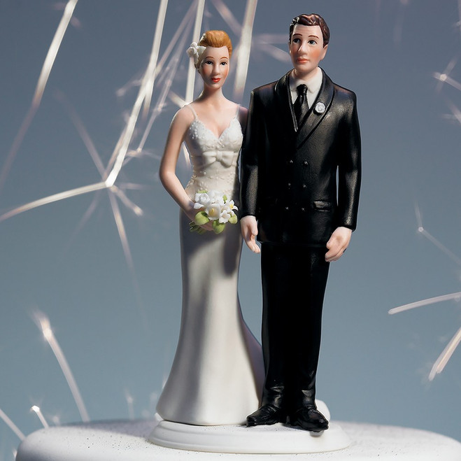 Wedding Cake Topper - Fishing for Love