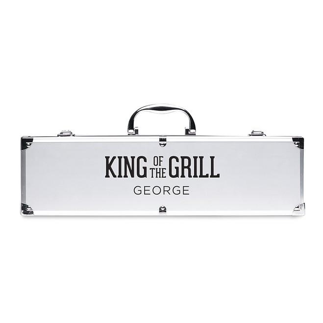 Personalized BBQ Tools Set - Grilling - King of the Grill