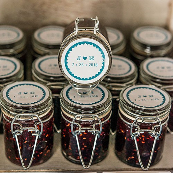 Glass Jar with Wire Snap Lid - Favor Containers