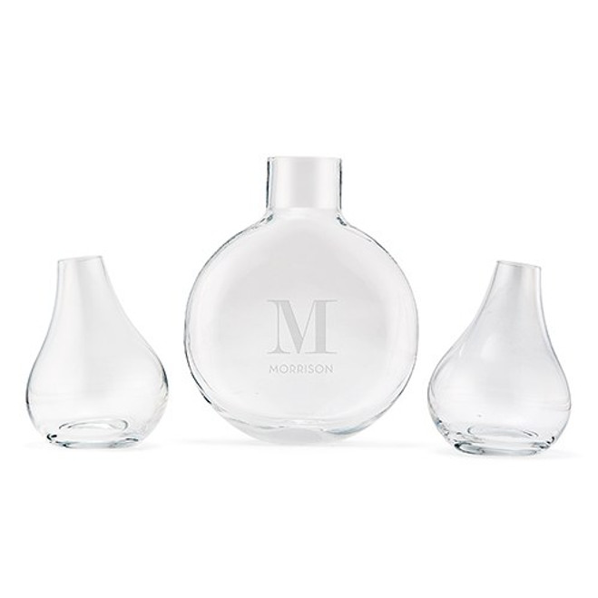 Modern Wedding Sand Ceremony Vase Set - Modern Serif 