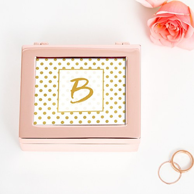 Personalized Jewelry Box - Polka Dot