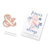 Ampersand Bottle Opener Favors in Rose Gold - Forever 