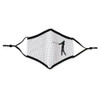 Sports & Hobby Print Protective Face Mask - Golf Print