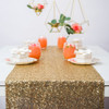 Gold Sequin Table Runner