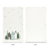 White Wooden Advent Calendar - Cottages