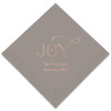 Personalized Holiday Napkins - Joy 