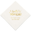 Personalized Holiday Napkins - Hello New Year