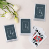 Personalized Playing Card Favors - Stacked Monogram