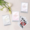 Personalized Playing Card Favors - Geo Marble