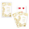 Personalized Playing Card Favors - Foil - Modern Floral