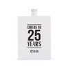 Personalized Flask - Stainless - Anniversary/Birthday Print - Black