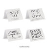 Personalized Wedding Wish Jar - Guestbook Alternative - Geo Monogram