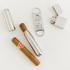 Personalized Cigar Cutter & Tube - Groomsmen Gift - Custom Text