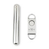 Personalized Cigar Cutter & Tube - Groomsmen Gift - Traditional Monogram