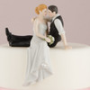 Romantic Wedding Cake Topper - Porcelain - Custom - The Look of Love