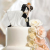 Romantic Wedding Cake Topper - Porcelain - Custom - Romantic Dip Dancing