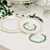 Disposable Tableware - Bridal Shower, Engagement Party - Love Wreath