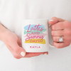 Personalized Bridesmaid Mug Gift - Coffee - Lattes & Sunny Days