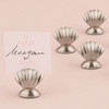 Seashell Place Card Holders in Silver