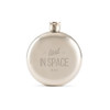 Personalized Silver Flask - Round - Lost in Space