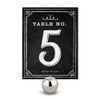 Personalized Table Numbers Cards - Wedding Reception - Chalkboard