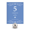 Personalized Table Numbers Cards - Wedding Reception - Forget Me Not