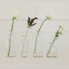 Clear Glass Bottle Vases Set - Reception Centerpieces